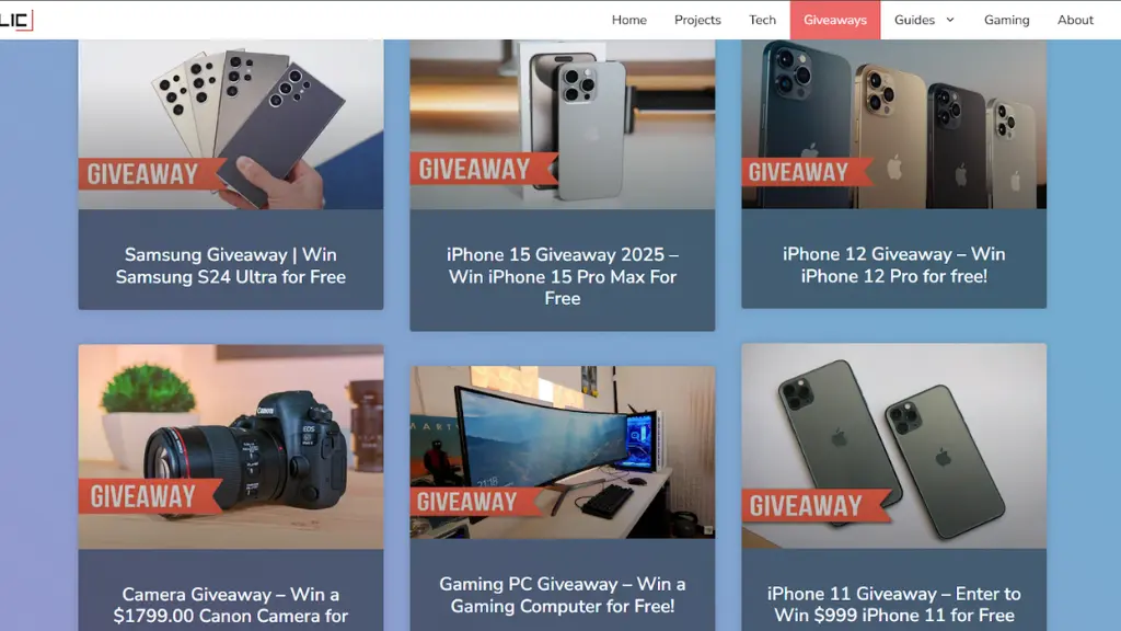 Win Free iPhone 2025
